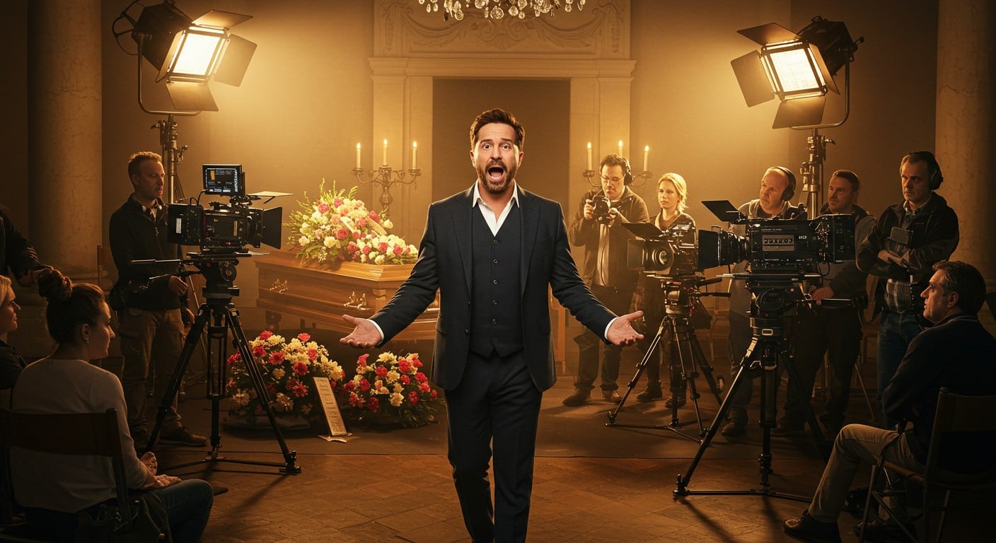 Découvrez Hakim Jemili dans Adieu Jean-Pat, une comédie hilarante sur la mort et l’amitié. Un rôle poignant qui marque son ascension au cinéma !