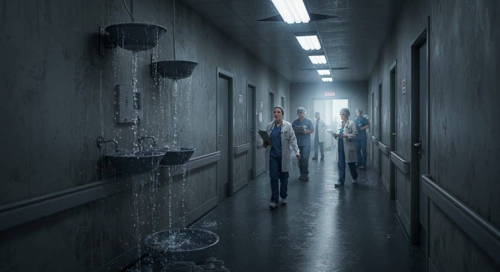 Hôpital en Crise : Mantes-la-Jolie Face aux Fuites