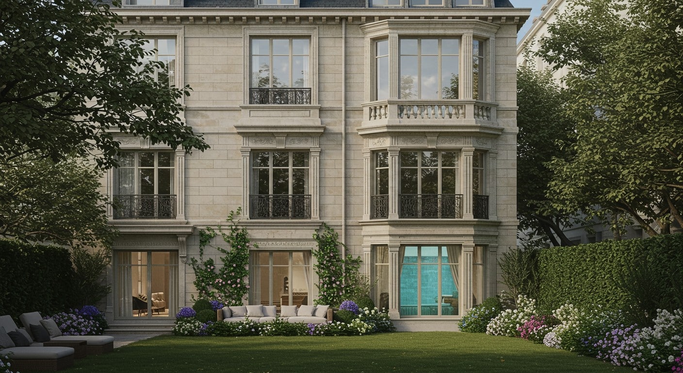 Découvrez un hôtel particulier unique à Paris, avec piscine intérieure et jardin, en vente pour 9,6M€. Un bien d’exception au cœur du XVIe arrondissement.