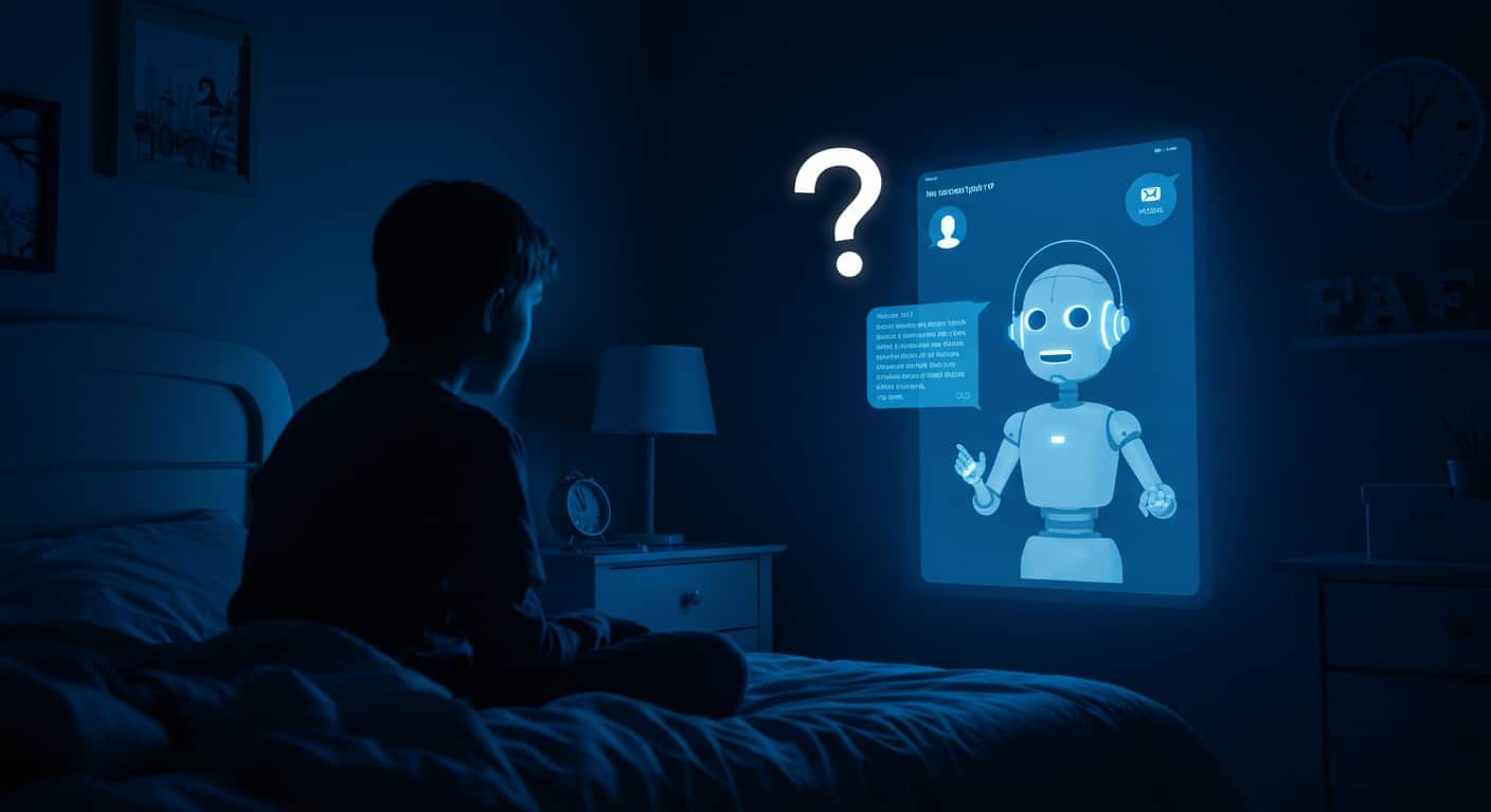 Après un drame, les chatbots IA sont scrutés pour leur impact sur les jeunes. Enquête sur les risques et régulations en cours.