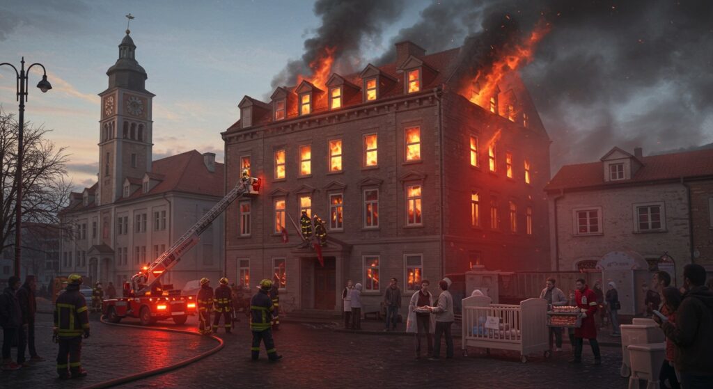 Incendie à Massy : Crèche Évacuée, Solidarité en Action
