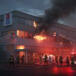 Incendie à Nemours : Évacuation en Urgence à l’Hôpital