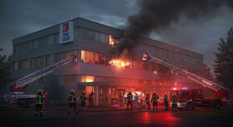 Incendie à Nemours : Évacuation en Urgence à l’Hôpital