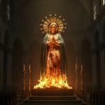 Incendie d’une Statue Sacrée à Guingamp : Enquête en Cours