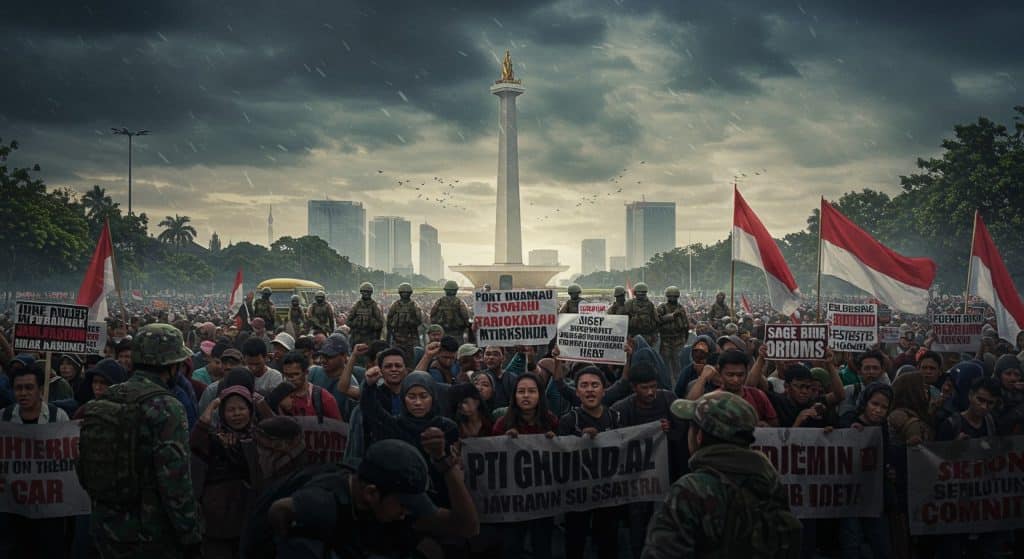 Indonésie : Manifestations et Tensions, l’Armée Déployée