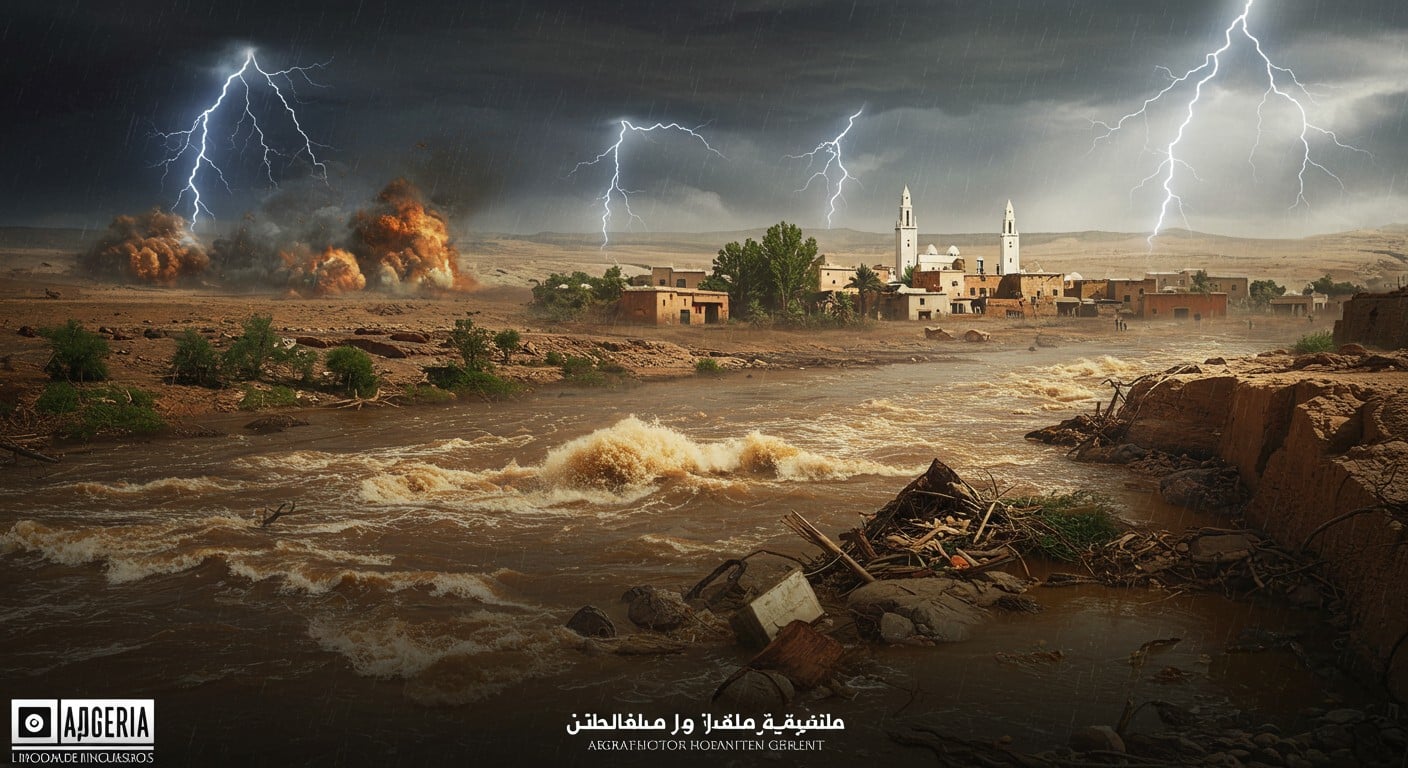 Inondations en Algérie : cinq morts, dont trois enfants, dans des crues dévastatrices. Découvrez les causes, impacts et mesures à prendre.