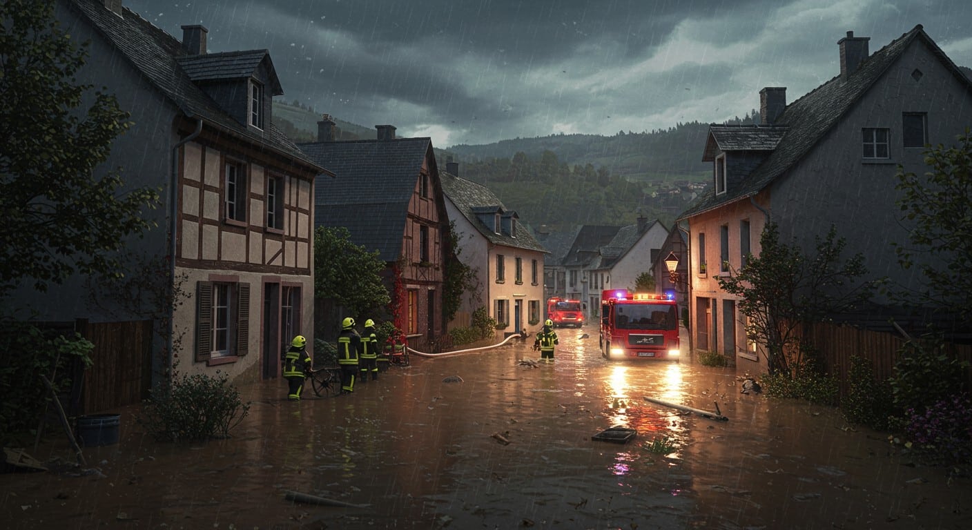 La Moselle submergée par des pluies torrentielles : jusqu'à 100 mm d'eau en quelques heures, inondations et coulées de boue. Découvrez l'impact de ce déluge.