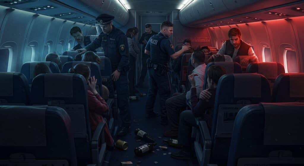 Ivres à Bord : Un Vol Dérouté par le Chaos à 30 000 Pieds