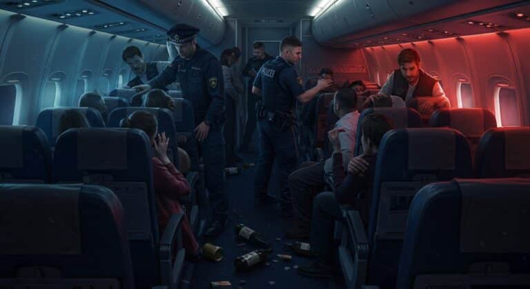 Ivres à Bord : Un Vol Dérouté par le Chaos à 30 000 Pieds