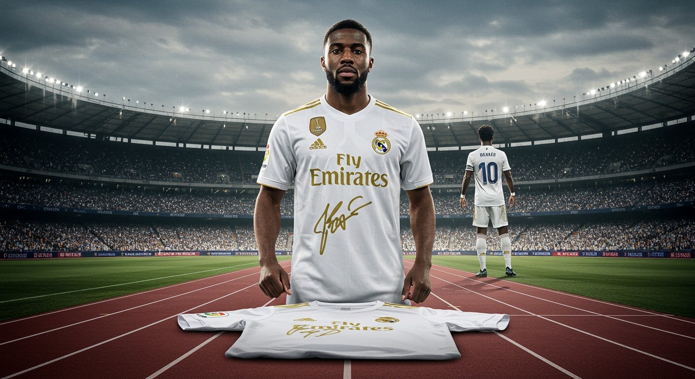 Jimmy Gressier reçoit un maillot dédicacé de Zidane après son titre mondial. Découvrez cette histoire émouvante entre athlétisme et football.