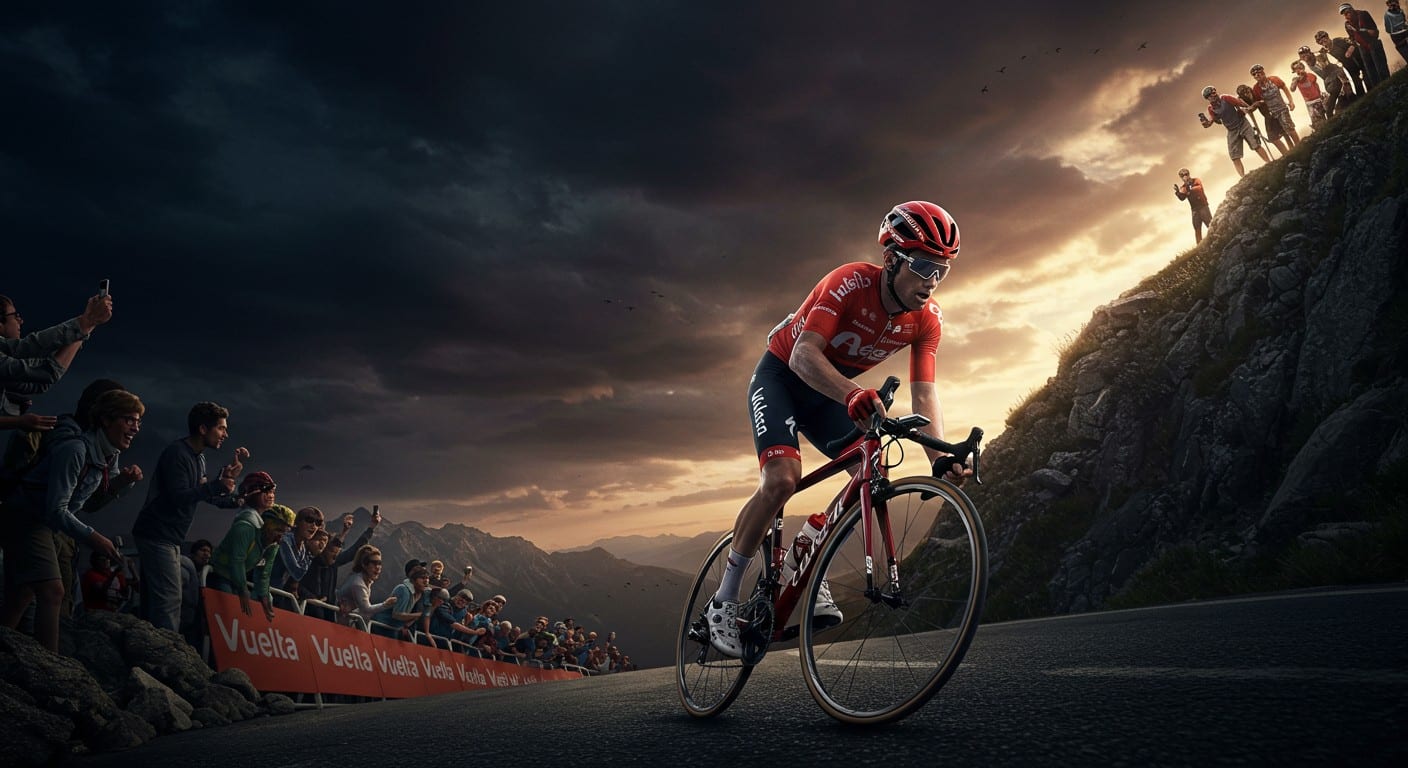 Joao Almeida domine l’Angliru lors de la Vuelta 2025, mais Jonas Vingegaard reste leader. Découvrez les moments forts de cette étape épique !