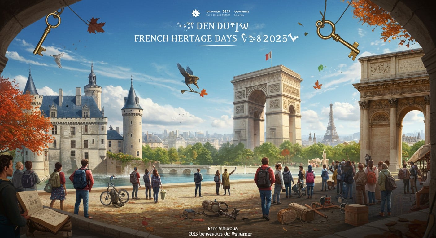 Découvrez les lieux incontournables des Journées du Patrimoine 2025 en France ! Réservez dès maintenant pour des visites uniques, de l’Élysée aux châteaux.