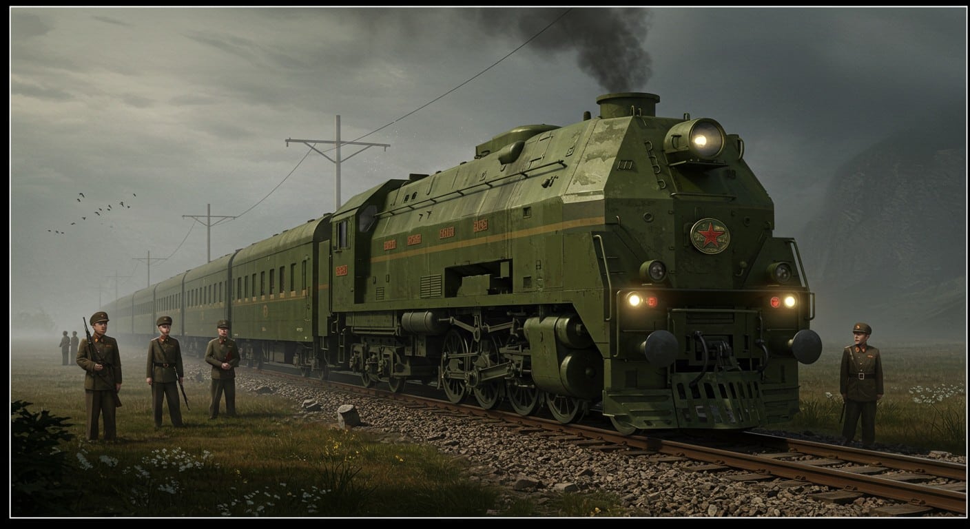 Le train blindé de Kim Jong Un, une forteresse roulante à 60 km/h, allie luxe et sécurité. Découvrez ce symbole de pouvoir nord-coréen.