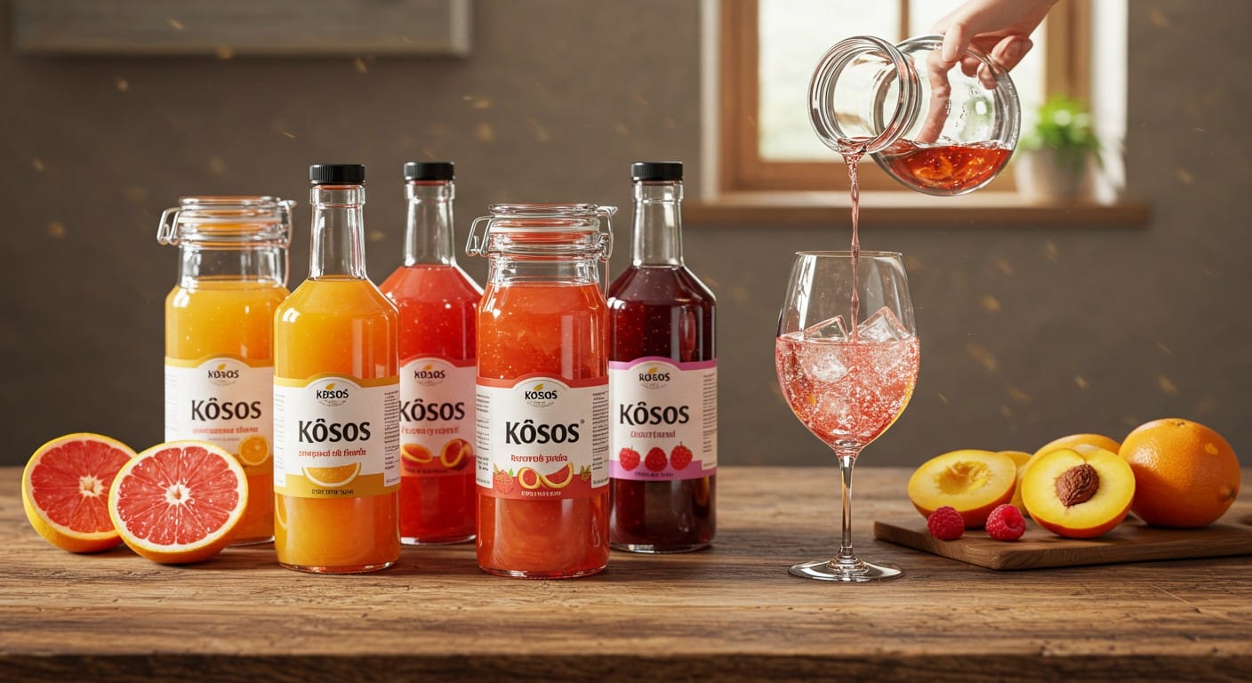 Découvrez les kôsos, sirops fruités sans cuisson, au goût intense. Faciles à faire, ils séduisent chefs et amateurs. Recettes et astuces ici !