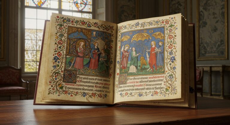 La Joconde des Manuscrits Fascine à Chantilly