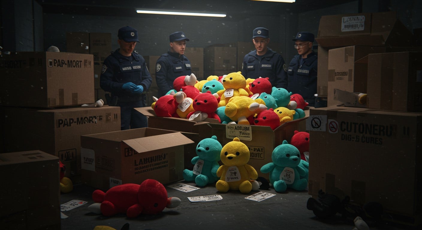 45 000 peluches Labubu contrefaites saisies cet été en France. Découvrez l'ampleur du phénomène et ses impacts sur le marché. Lisez la suite !