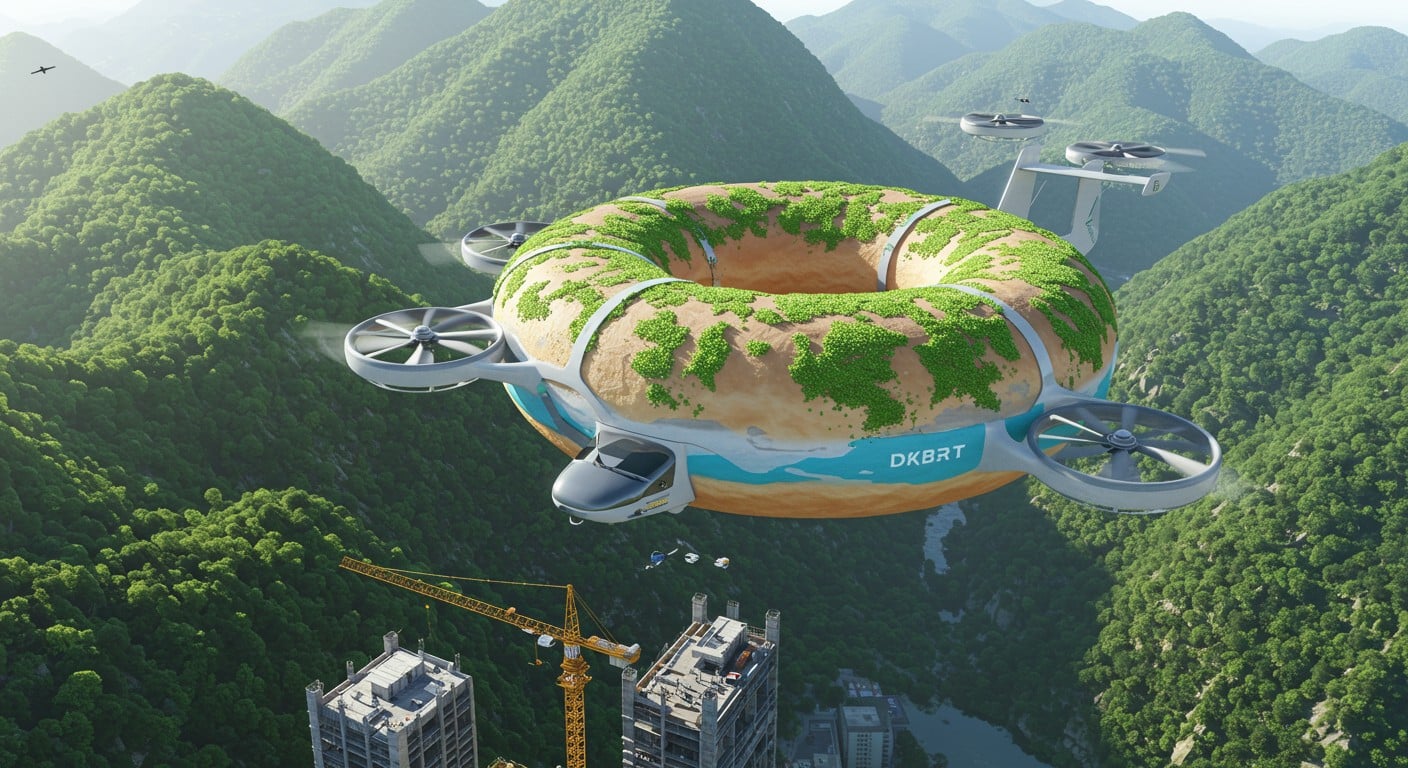 Découvrez l’Aéronde, un dirigeable à l’hélium écolo et économique qui révolutionne les chantiers en hauteur en remplaçant l’hélicoptère. Une innovation durable !