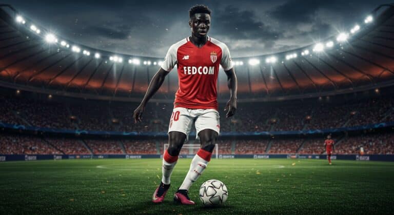 Lamine Camara : L’Étoile Montante de Monaco en Ligue des Champions