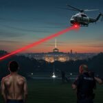 Laser Sur Hélico Trump : Un Acte Dangereux Interpellé