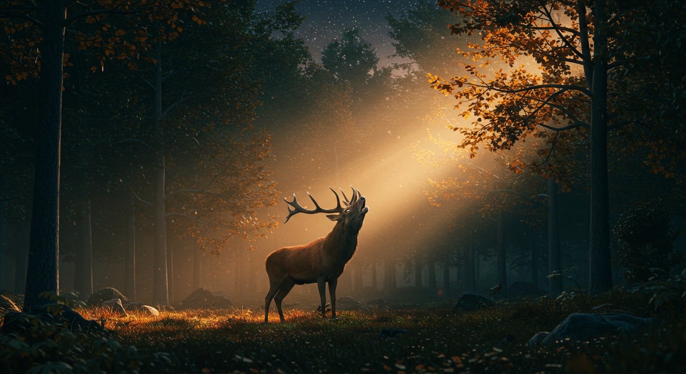 Découvrez le brame du cerf filmé 24/7 en forêt pendant 3 semaines sur france.tv. Une immersion unique dans la nature !