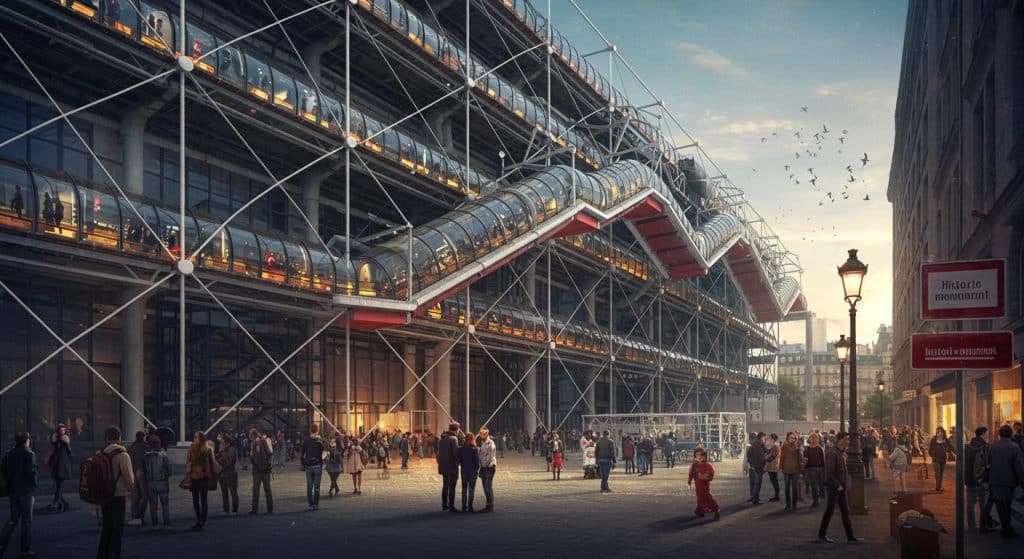 Le Centre Pompidou Vers un Statut de Monument Historique