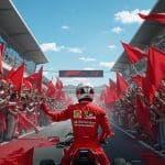 Lewis Hamilton à Monza : Une Arrivée Époustouflante en Moto