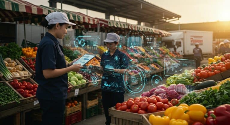 L’IA Révolutionne le Marché Agroalimentaire à Rungis