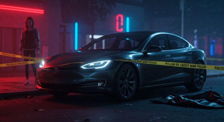 Los Angeles : Mystère autour d’une Adolescente dans une Tesla