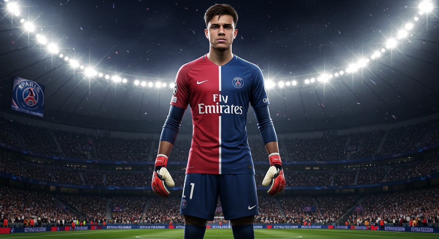 Lucas Chevalier, nouveau gardien du PSG, affronte la pression en Ligue des Champions. Découvrez son parcours et ses défis face à l’héritage de Donnarumma.