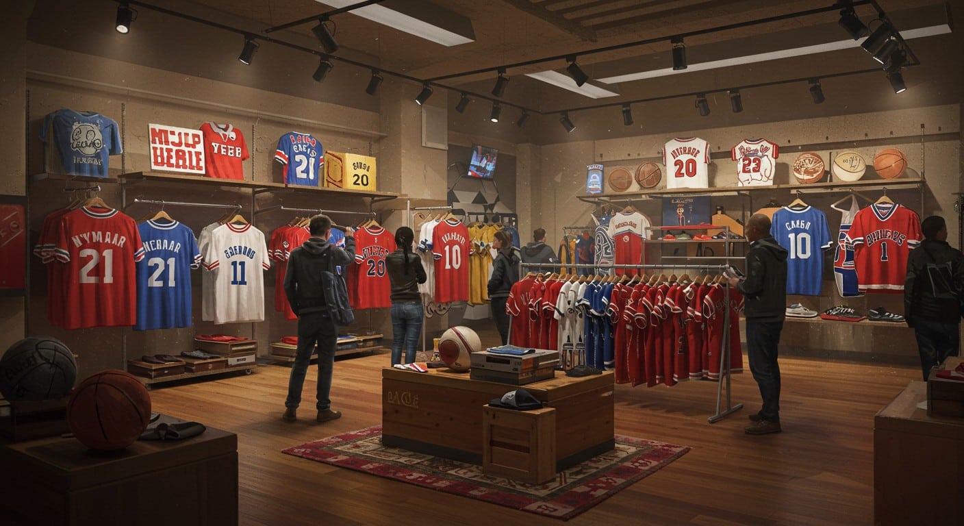 Découvrez des milliers de maillots vintage de foot et basket à Beauvais. De Neymar à Michael Jordan, plongez dans la passion du sport rétro !
