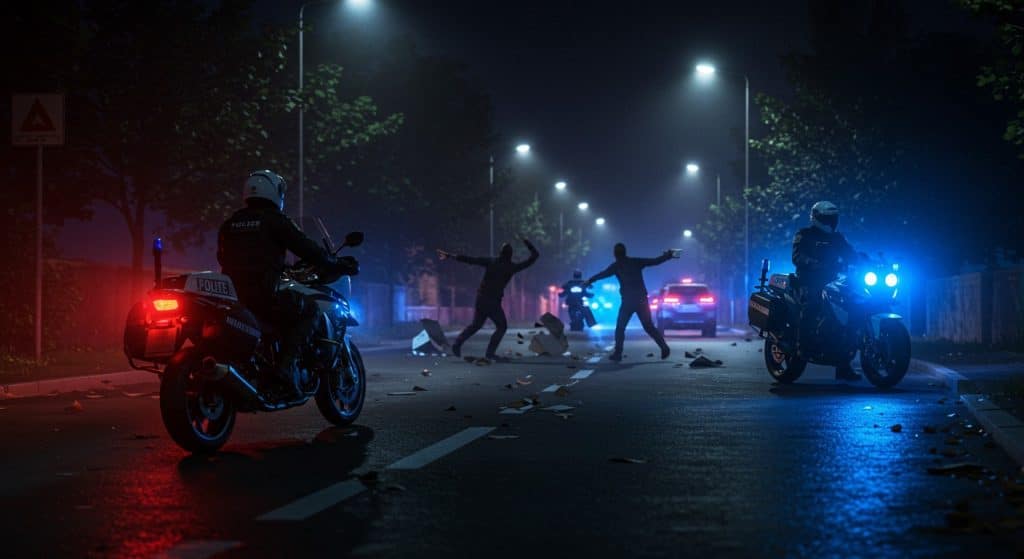 Mantes-la-Jolie : Refus d’Obtempérer et Guet-Apens Violent