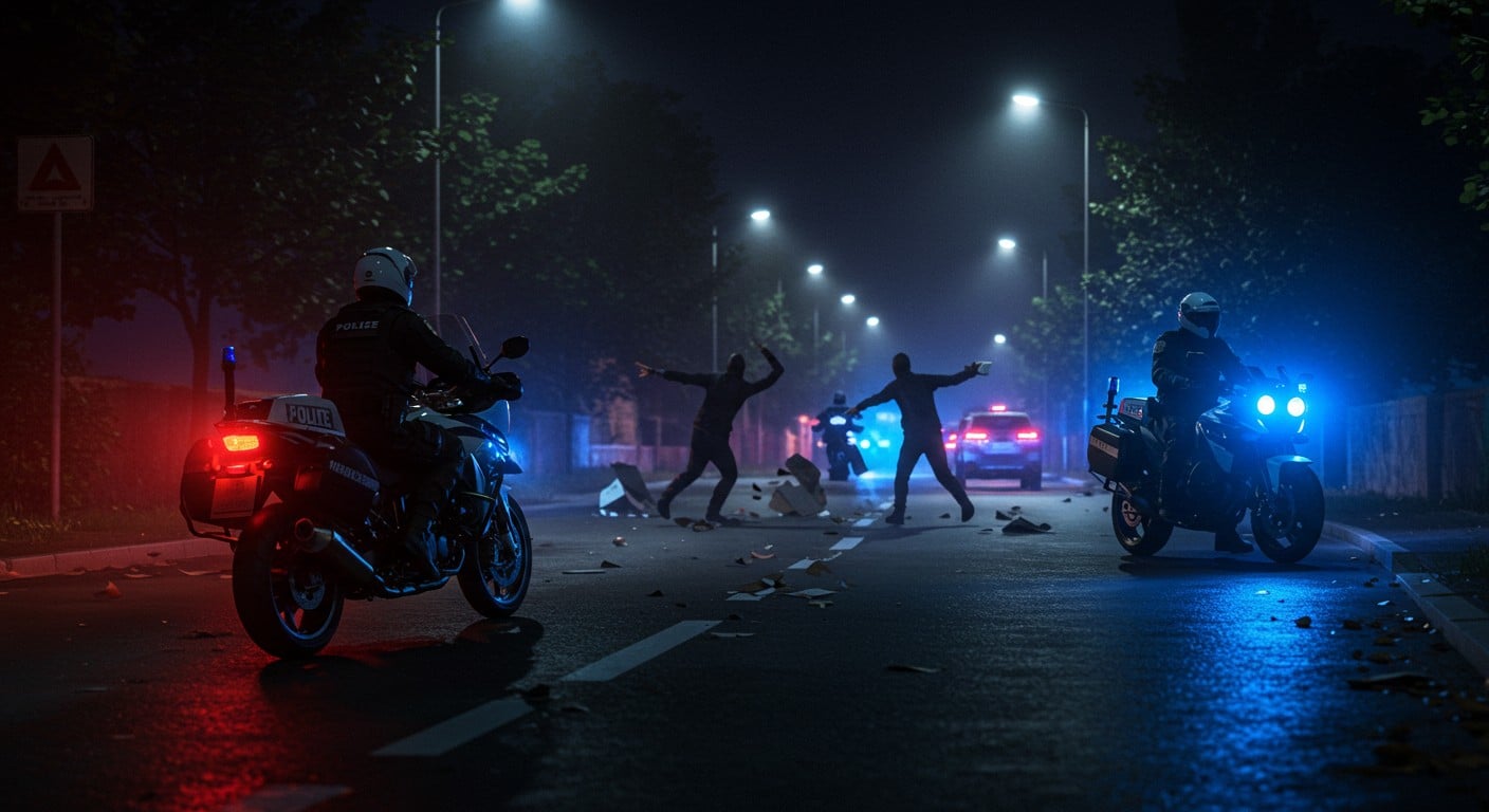 Un motard fuit la police à Mantes-la-Jolie, ses complices tendent un guet-apens. Découvrez les détails de cette affaire et ses implications. Lisez la suite !