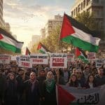 Marches pour Gaza : 1 200 Personnes Mobilisées dans le Val-de-Marne