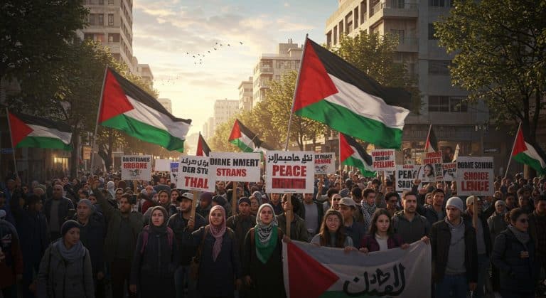 Marches pour Gaza : 1 200 Personnes Mobilisées dans le Val-de-Marne