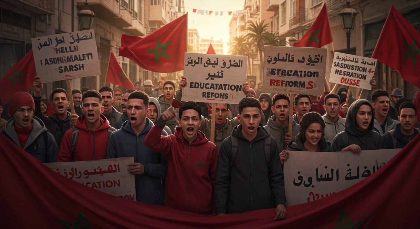La Génération Z marocaine manifeste pour des réformes en santé et éducation, mais fait face à des interpellations massives. Découvrez leur combat.