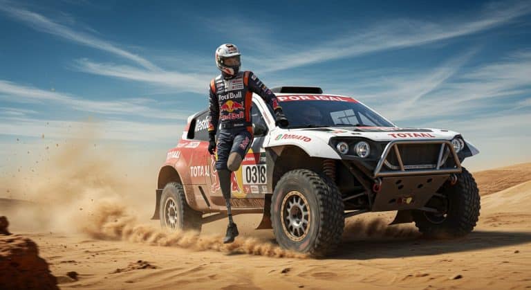 Mathieu Baumel : Retour Épique au Rallye avec Prothèse
