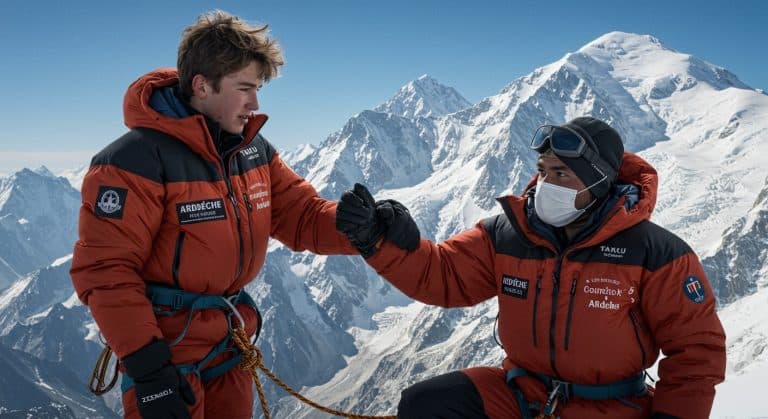 Mathis Dumas, Guide Étoile de l’Everest avec Inoxtag