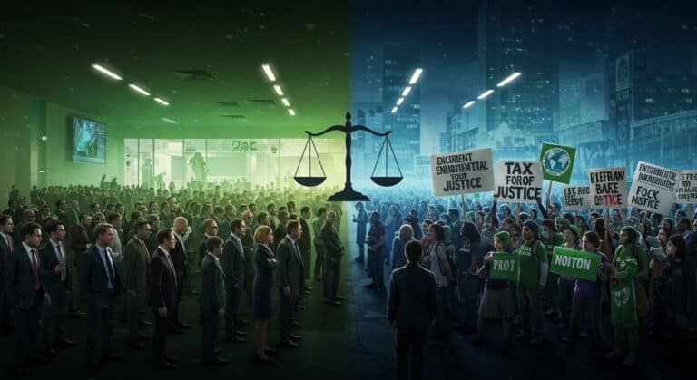 Meeting Medef : Les Écologistes Ripostent avec Force