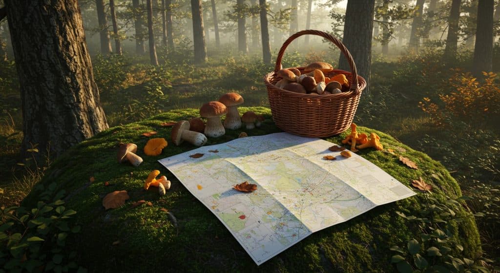 Meilleurs Coins à Champignons en France : Cartes d&rsquo;un Expert