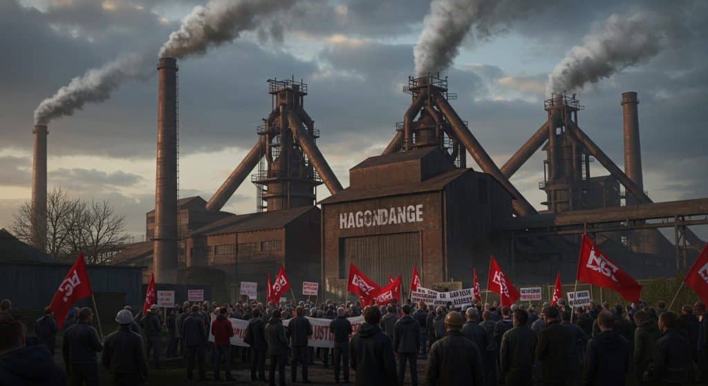 Métallurgie en Crise : Hagondange Lutte pour 450 Emplois