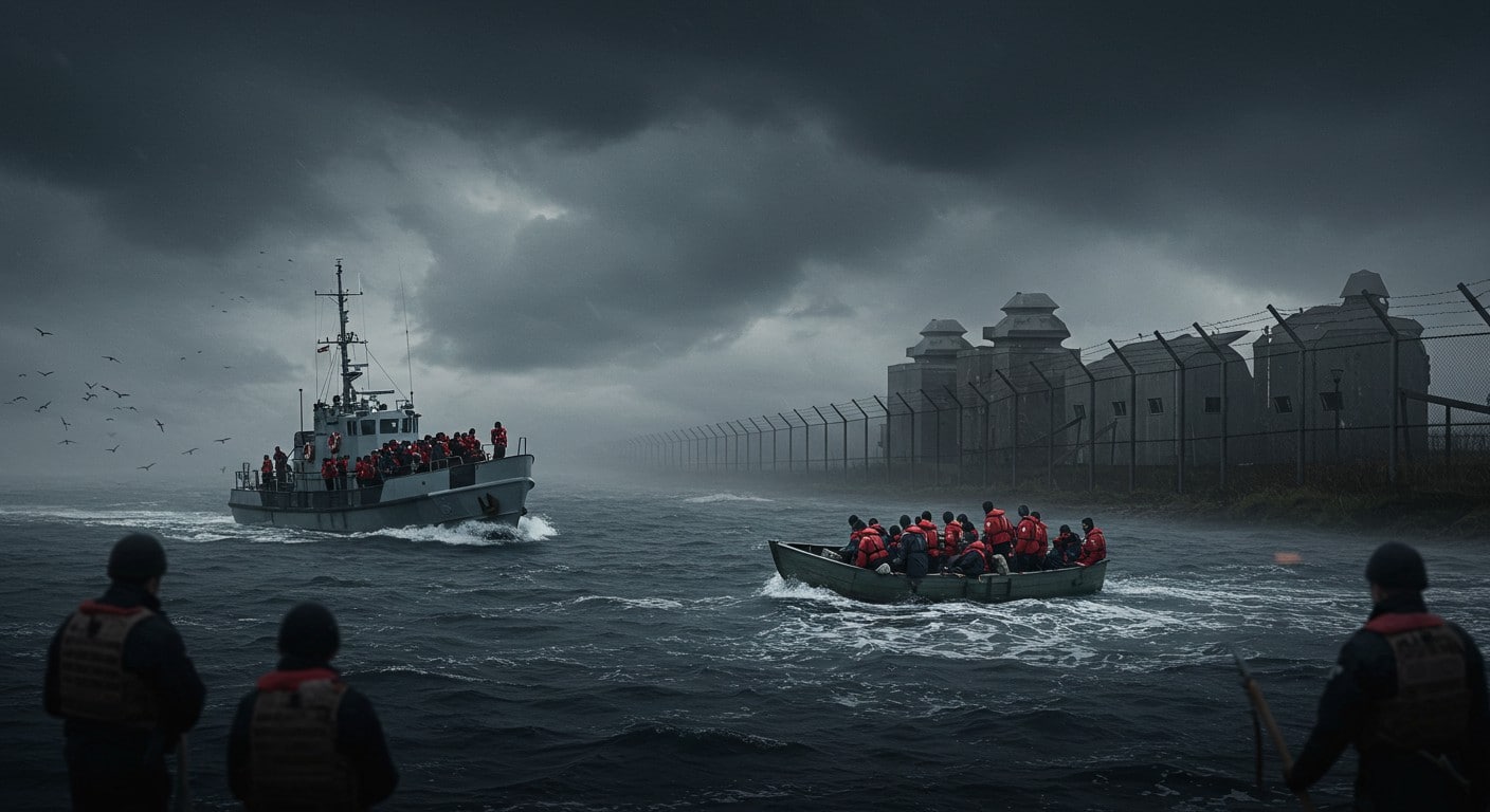 Le Royaume-Uni envisage des sites militaires pour héberger les migrants face à l’afflux par la Manche. Une solution controversée pour un système d’asile saturé.