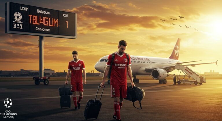 Monaco en Ligue des Champions : Panne d’Avion et Départ Retardé