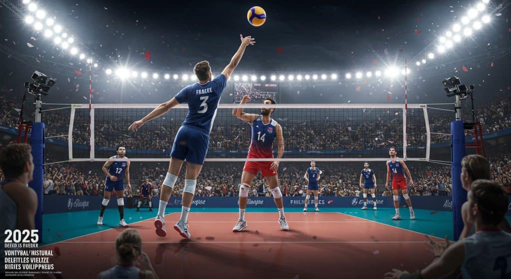 Mondial de Volley 2025 : Les Bleus Visent l’Or aux Philippines