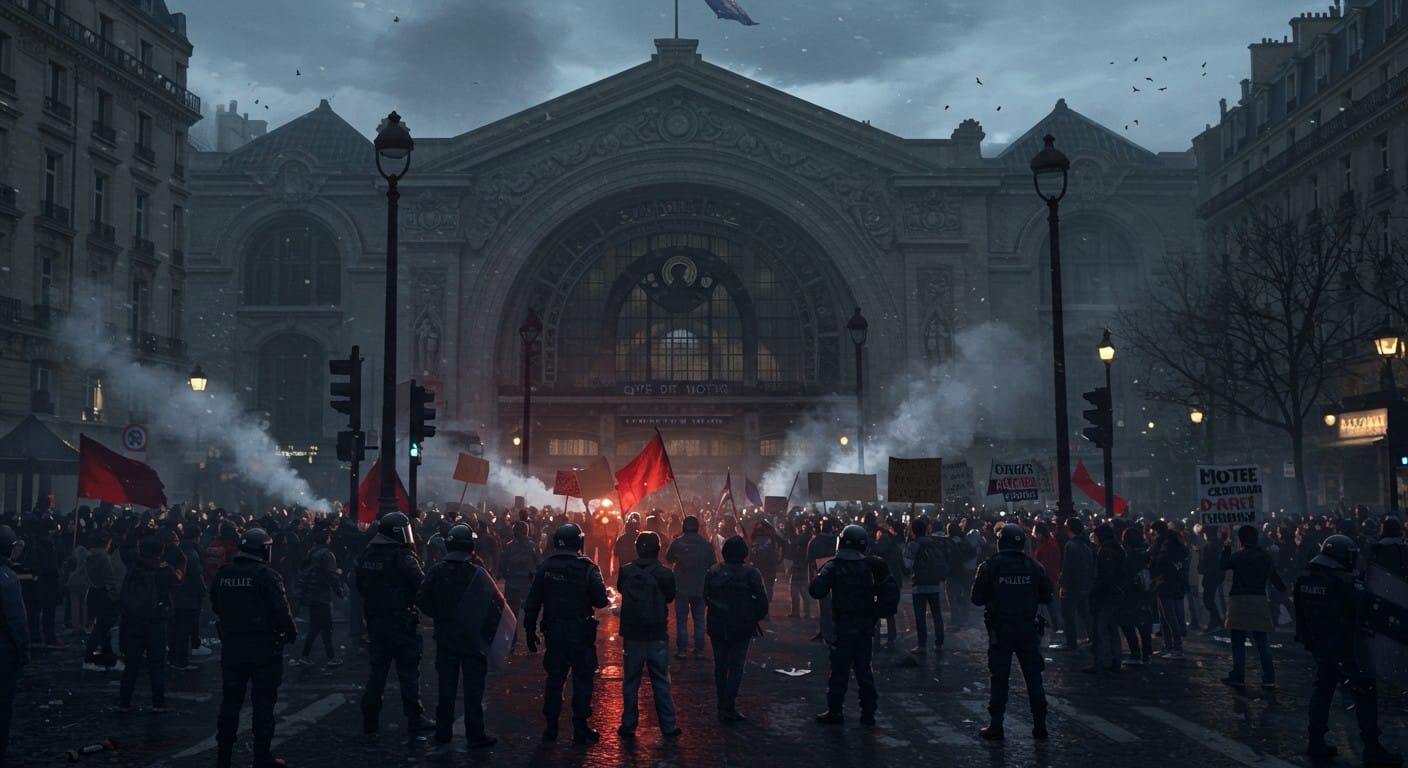 Échauffourées et gaz lacrymogène à la gare du Nord lors du mouvement "Bloquons tout" du 10 septembre. Découvrez les détails de cet événement marquant à Paris.