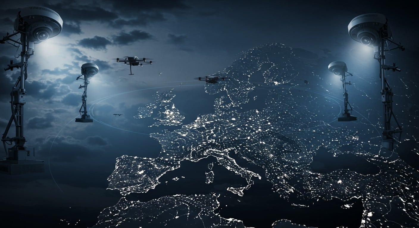 L’UE planifie un mur anti-drones face aux incursions russes. Découvrez comment ce système pourrait changer la défense européenne.