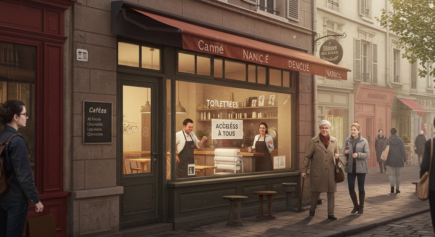 À Nancy, des cafés offrent l’accès gratuit à leurs toilettes, même sans consommer. Découvrez cette initiative pour les seniors et son impact social !