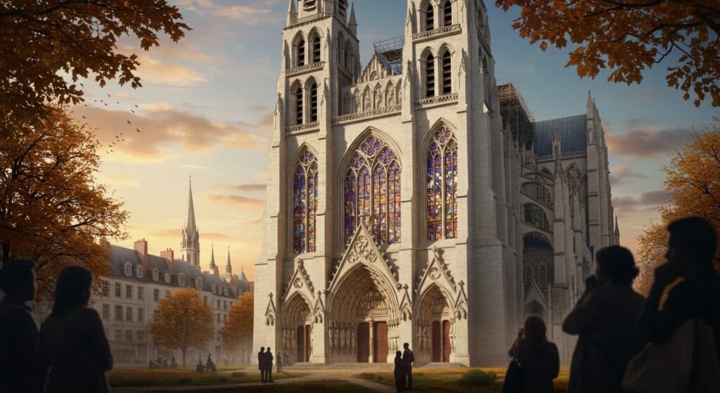 Nantes : La Cathédrale Renaît Après l’Incendie de 2020