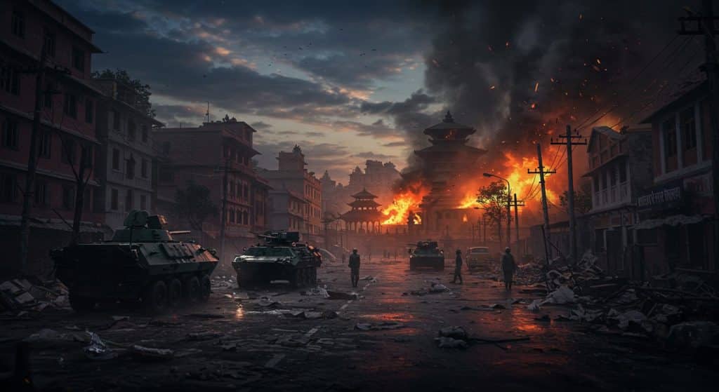 Népal : Crise à Katmandou, Émeutes et Démission du Premier Ministre