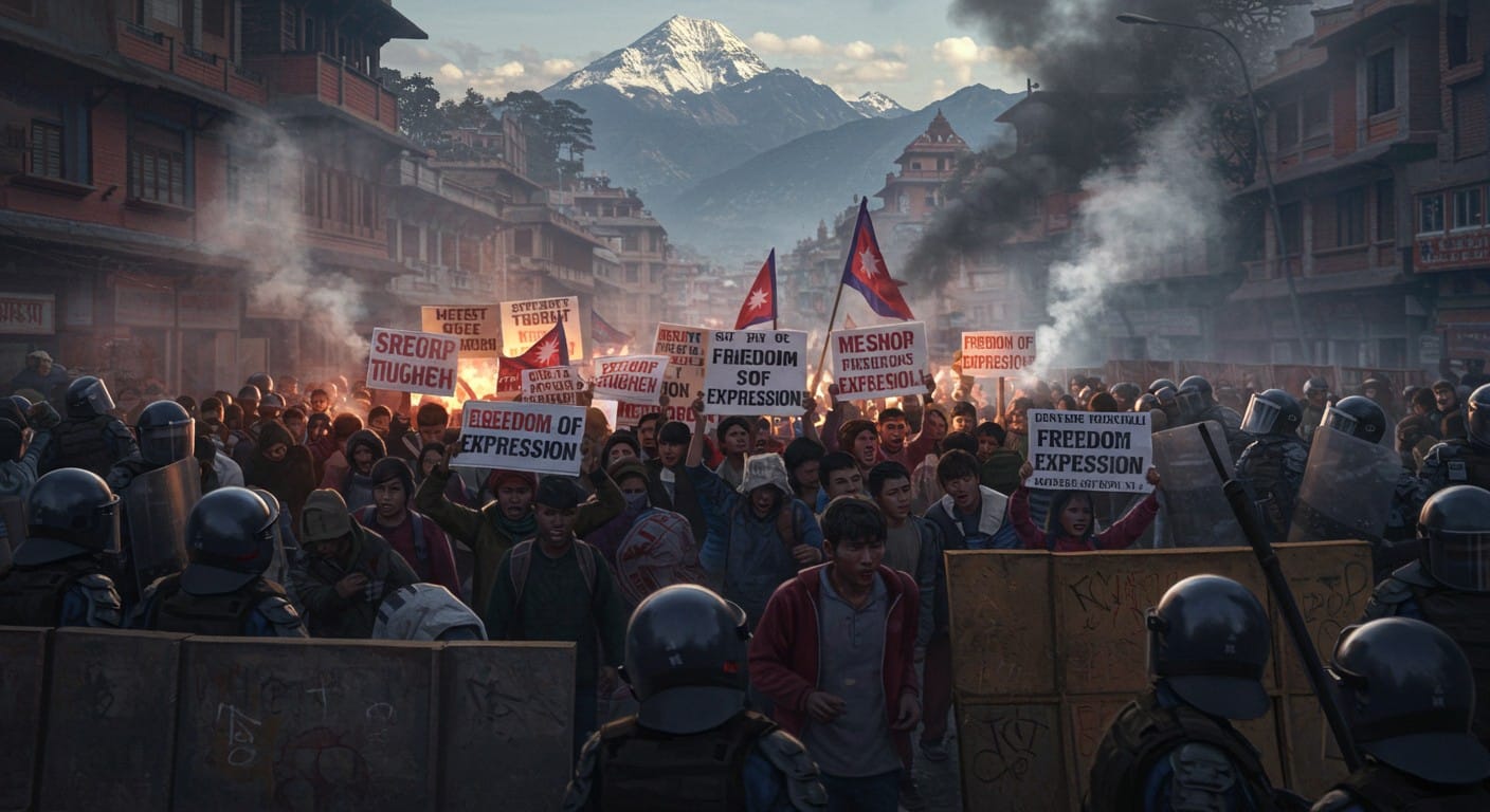 Crise au Népal : la police tire sur des manifestants contre le blocage des réseaux sociaux, causant 19 morts. Que s'est-il passé ?
