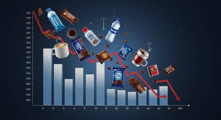 Nestlé : Chute en Bourse Après un Changement de PDG